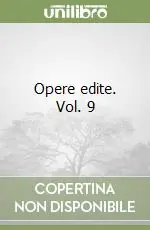 Vendita Finale Opere edite. Vol. 9