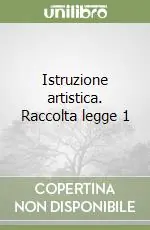 Compra Adesso Istruzione artistica. Raccolta legge 1
