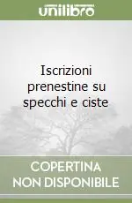 Iscrizioni prenestine su specchi e ciste Solo Oggi