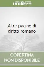 Altre pagine di diritto romano Popolare