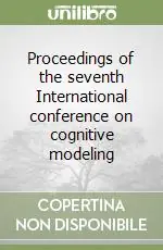 Affare Proceedings of the seventh International conference on cognitive modeling