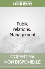 Public relations. Management Occasione Imperdibile
