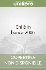 Promozione Chi è in banca 2006