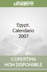 Egypt. Calendario 2007 Occasione