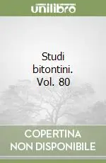 Nuova Collezione Studi bitontini. Vol. 80