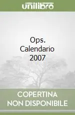 Ops. Calendario 2007 Affare