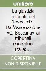 La giustizia minorile nel Novecento. Dall‘Associazione «C. Beccaria» ai tribunali minorili in Italia biografia di un‘istituzione Novità