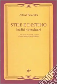 Occasione Imperdibile Stile e destino. Inediti nietzscheani