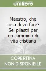 Maestro, che cosa devo fare? Sei pilastri per un cammino di vita cristiana Esclusivo