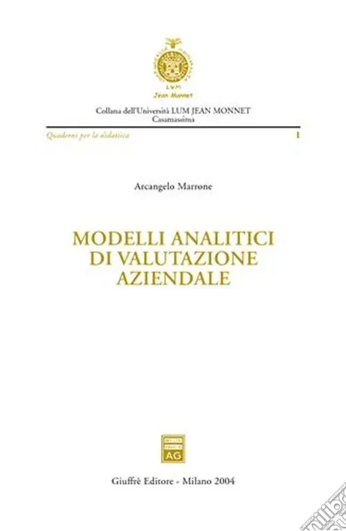 Spedizione Espresso Modelli analitici di valutazione aziendale