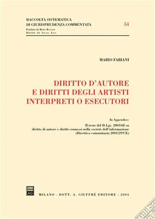 A Buon Prezzo Diritto d‘autore e diritti degli artisti interpreti o esecutori