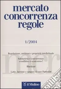 Professionale Mercato concorrenza regole (2004). Vol. 1