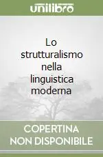 Prezzo Basso Lo strutturalismo nella linguistica moderna