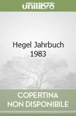 Hegel Jahrbuch 1983 Direttamente Dal Produttore