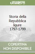 Storia della Repubblica ligure 1797-1799 Economico
