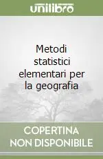 Ordina Subito Metodi statistici elementari per la geografia