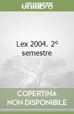 Lex 2004. 2° semestre Affare