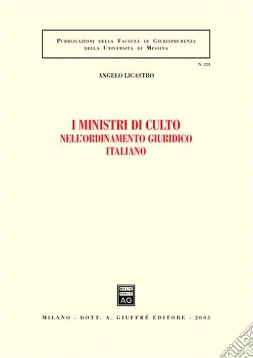 Solo Oggi I ministri di culto nell‘ordinamento giuridico italiano