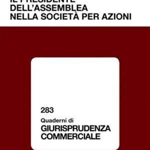 Il presidente dell‘assemblea nella società per azioni Sconto