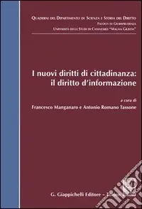 I nuovi diritti di cittadinanza il diritto d‘informazione A Buon Prezzo