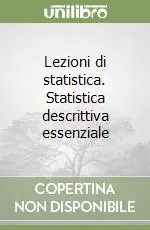 Pagamento Sicuro Lezioni di statistica. Statistica descrittiva essenziale