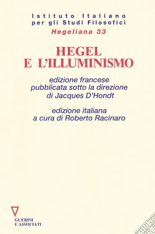 Hegel e l‘illuminismo Offerta Del Giorno
