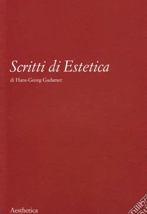 Scritti di estetica Quantità Limitata