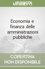 Bestseller Economia e finanza delle amministrazioni pubbliche