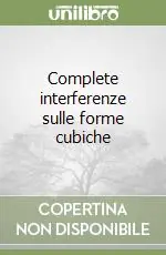 Complete interferenze sulle forme cubiche Super Prezzo