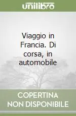 Viaggio in Francia. Di corsa, in automobile Occasione Imperdibile
