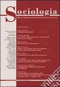 Consegna Rapida Sociologia. Rivista quadrimestrale di scienze storiche e sociali. Vol. 1 Autoimprenditorialità nel terzo settore. Il «progetto Bridge»