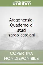 Aragonensia. Quaderno di studi sardo-catalani Promozione