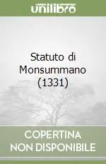 Statuto di Monsummano (1331) Bestseller