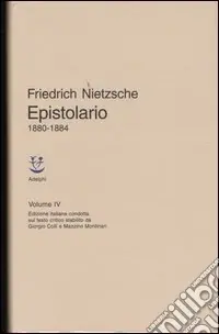 Epistolario. Vol. 4 1880 Consegna Rapida