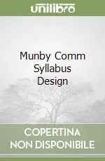 Esclusivo Munby Comm Syllabus Design