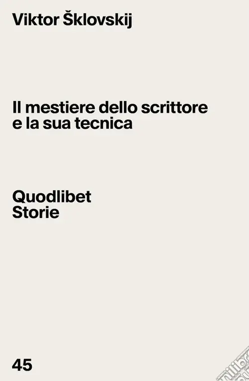 Il mestiere dello scrittore e la sua tecnica Nuova Collezione