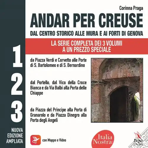 Bestseller Andar per creuse. Dal centro storico alle mura e ai forti di Genova. Nuova ediz.. Vol. 1-2-3