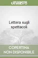 Lettera sugli spettacoli Solo Oggi