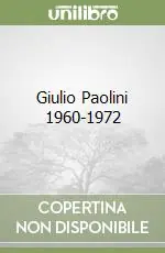 Bestseller Giulio Paolini 1960-1972
