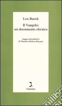 Offerta Del Giorno Il Vangelo un documento ebraico