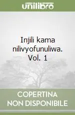 Prezzo Di Fabbrica Injili kama nilivyofunuliwa. Vol. 1