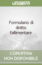 Formulario di diritto fallimentare Offerta Speciale