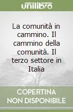 Saldi La comunità in cammino. Il cammino della comunità. Il terzo settore in Italia