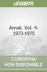 Saldi Annali. Vol. 4 1973-1975