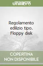 Regolamento edilizio tipo. Floppy disk Economico