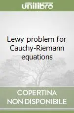 Lewy problem for Cauchy-Riemann equations Pagamento Sicuro