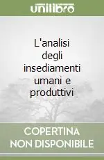 Compra Online L‘analisi degli insediamenti umani e produttivi