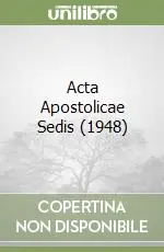 Acta Apostolicae Sedis (1948) Ultima Occasione