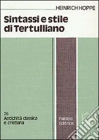Sintassi e stile di Tertulliano Esclusivo
