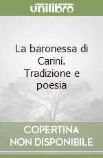 Solo Oggi La baronessa di Carini. Tradizione e poesia